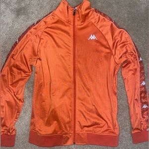 Men’s orange Kappa jacket size L